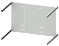 mounting plate 3KL5 (400 A), horizontal, 3 or 4-pole, H: 350 mm W: 600 mm