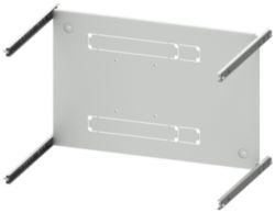mounting plate 3KL5 (400 A), vertical, 3 or 4-pole, H: 350 mm W: 600 mm