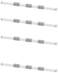 Holder for copper busbar, 3WA size II, W: 600 mm, 1 set=4 units