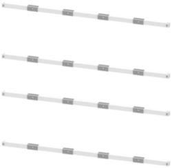 Holder for copper busbar, 3WA size III, W: 1000 mm, 1 set=4 units