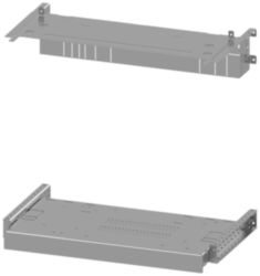 mounting plate 3WA size 1, 3 or 4-pole, H: 550 mm W: 600 mm