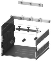 Vertical busbar connection 3WL size I, fixed mounting W: 400 mm for compartment door