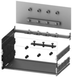 Vertical busbar connection 3WA size I, withdrawable W: 600 mm for compartment door