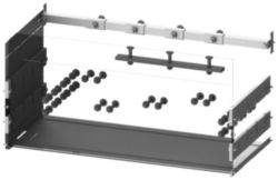 Vertical busbar connection 3WL size II, fixed mounting, withdrawable, W: 800 mm