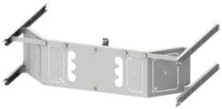 mounting plate 3VL2-3 (250 A), 3-pole, fixed mounting through compartment door, H: 150 mm W: 600 mm