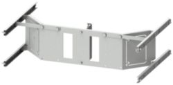mounting plate 3VL1-3 (250 A), 3-pole, plug-in design through compartment door, H: 150 mm W: 600 mm