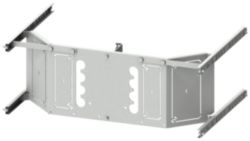 mounting plate 3VL2 - 3 4-pole, fixed mounting through compartment door H: 200 mm W: 600 mm