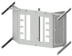mounting plate 3VL5 (630 A), 4-pole, fixed mounting or plug-in design through compartment door, H: 350 mm W: 600 mm