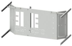 mounting plate 3VL5 (630 A) 4-pole, fixed-mounted, plug-in design through compartment door H: 350 mm W: 800 mm