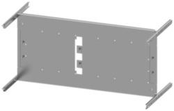 mounting plate 3VA10 (100 A), 3VA11 (160 A), 3-pole, 8US setup, RCD: without, H: 350 mm W: 800 mm
