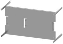 mounting plate 3VA20 (100 A), 3-pole, 8US setup, H: 400 mm W: 800 mm