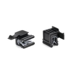 Connectorclip voor randbevestiging HIRHS-zwart