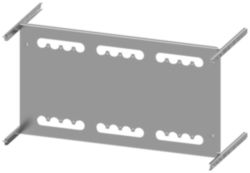 mounting plate 3VA13 (400 A), 3VA14 (630 A), 3VA23 (400 A), 3VA24 (630 A), 4-pole, RCD: without, plug-in design, H: 450 mm W: 800 mm