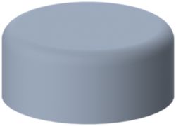 screw cap round M6, PE, 1 pack = 100 units
