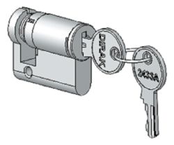 Profile cylinder DIN 18252/18254, 8 x 45GR