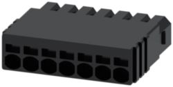 Connector for communication module, 7-pole, spring-type terminal
