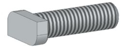 SIVACON S4 T-head screw M10x 25, 1 pack = 100 units