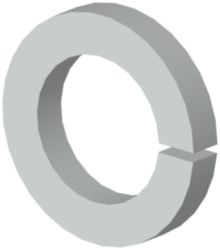 SIVACON S4 lock washer for M10, BN 208012, 1 pack = 50 units