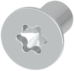 SIVACON S4 self-tapping countersunk head screw M6x12, DIN 7500, 1 pack = 100 units