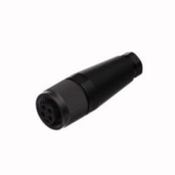 7/8″ voeding, Confectioneerbare connector, Contraconnector 7/8″, recht