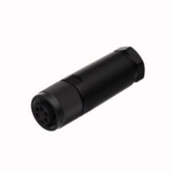 7/8″ voeding, Confectioneerbare connector, Contraconnector 7/8″, recht