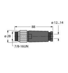 Toebehoren voor veldbussystemen, Confectioneerbare connector, Connecto