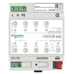 KNX DALI-GATEWAY BASIC REG-K/1/16/64