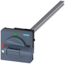 Door mounted rotary operator standard with tolerance compensation size 75x75, shaft 8x8