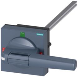 Standard door-coupling rotary operating mechanism with tolerance compensation size 100x100
