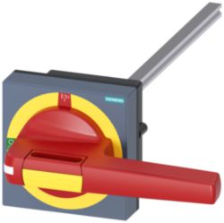Door mounted rotary operator EMERGENCY OFF, tolerance compensation, 100x100, shaft 10x10, 0-I