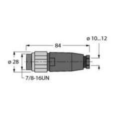 Toebehoren voor veldbussystemen, Confectioneerbare connector, Connecto
