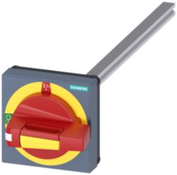 Door mounted rotary operator EMERGENCY OFF without tolerance compensation, 75x75, shaft 8x8, 0-I