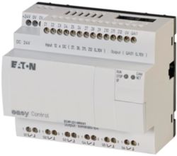Compact PLC, 24 V DC, 12DI(of 4AI), 6DO(R), 1AO, CAN
