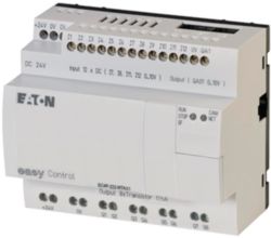 Compact PLC, 24 V DC, 12DI(of 4AI), 8DO(T), 1AO, ethernet, CAN