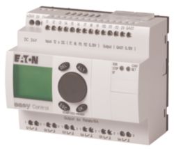 Compact PLC, 24 V DC, 12DI(of 4AI), 6DO(R), 1AO, ethernet, CAN, displa