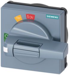 Handle with masking plate standard without tolerance compensation with door opening position