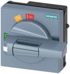 Handle with masking plate standard with tolerance compensation with door opening position