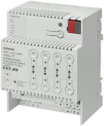 GAMMA instabus Roller blind switch N 523/03, 4-channel, 4 x 230 V AC / 6 A