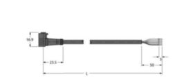 Actuator- en sensorkabel / PVC, Aansluitkabel