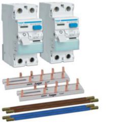 Extension set,vision,FI-Switch,2polig 40A 30mA A/pro 2 pieces