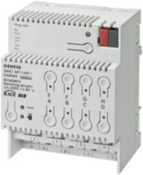 GAMMA instabus Switch actuator N567/11 8x 8A, V AC