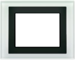 GAMMA instabus Design frame for Touch Panel Glass white