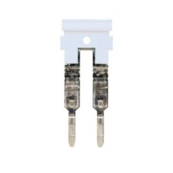 Cross-connector (terminal), Plugged, Number of poles: 2, Pitch in mm: