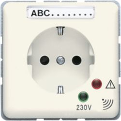 Wcd. CD500 wit met oversp- & ki.beveil.