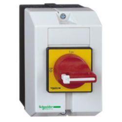 TeSys Vario Enclosed - Noodlastscheider - 16A - IP65 - Grondplaat