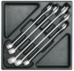Ring-steeksleutelset in 2/3 ES module