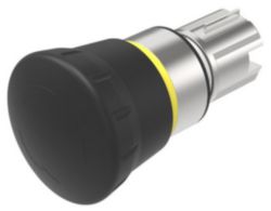 Stop Pushbutton twist to release foolproof black D40 maintain front/ho
