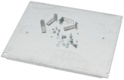 Mounting plate, +mounting kit, for GS 1, vertical, 3p, HxW=400x600mm
