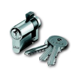 euro-halfcylinder gelijksluitend