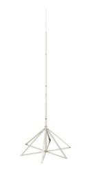 Telecom opvanger 10 meter mast met statief 10000mm, V2A, 1.4301